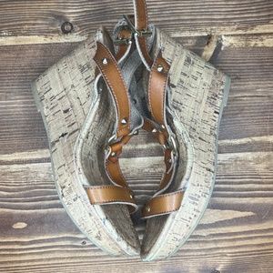 Montego Bay Club Wedge Sandals Size 7